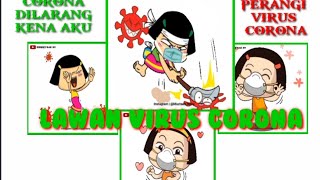 Download lagu CORONA DILARANG KENA AKU.PERANGI VIRUS CORONA(STORY WA ANIMASI) mp3