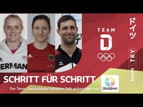 Hannes Aigner, Luise Malzahn und Sarah Scheurich im Talk | Schritt für Schritt | #Tokyo2020NE