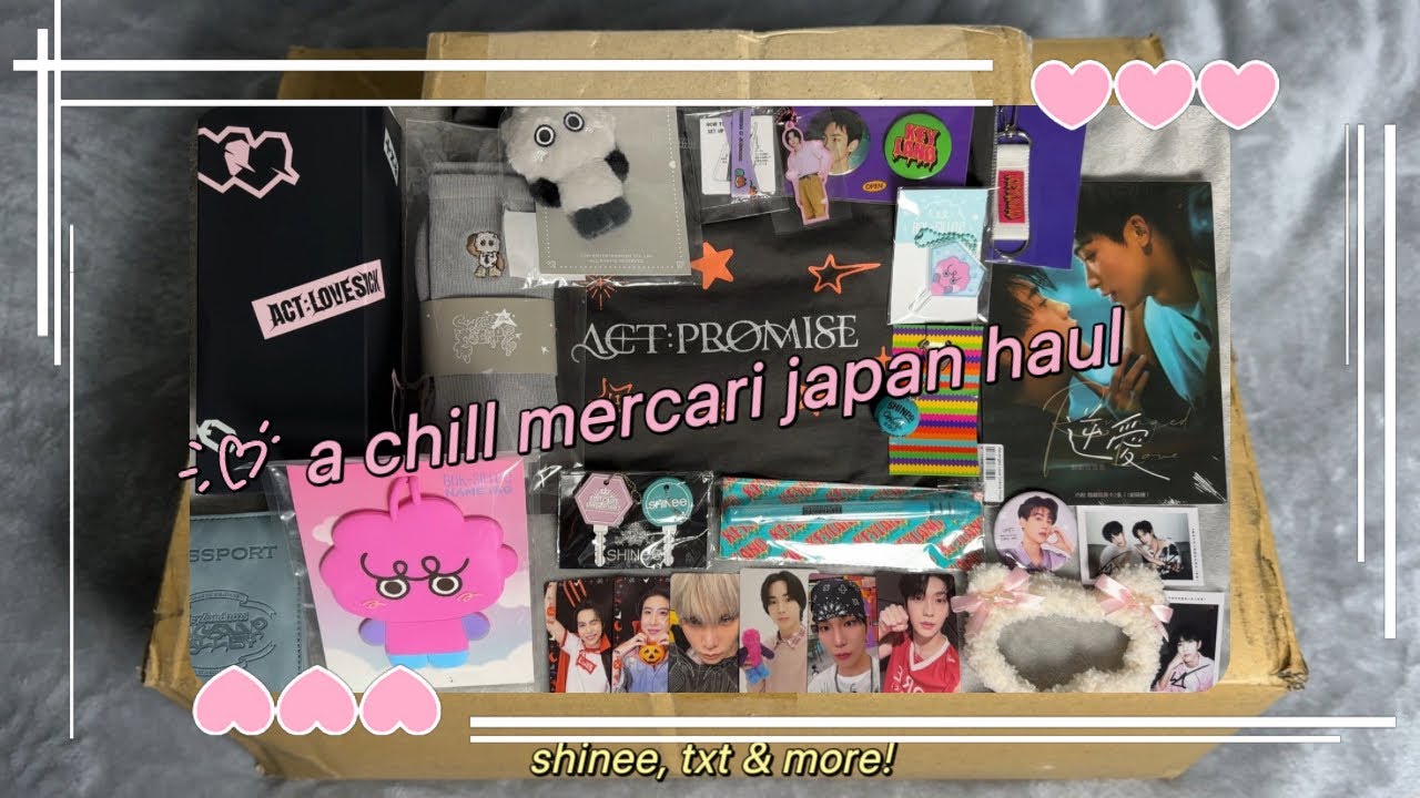 A (Mainly) Mercari Japan Haul with a few extra packages 💖