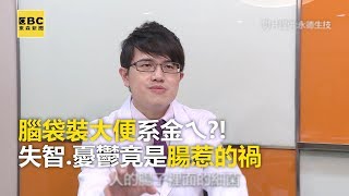 腦袋裝大便系金ㄟ？！失智、憂鬱都是腸惹的禍