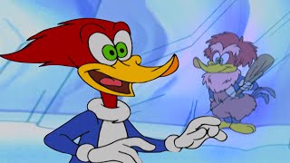 Pica-Pau Encontra um Homem das Cavernas Congelado! 🧊 | Pica-Pau em Português