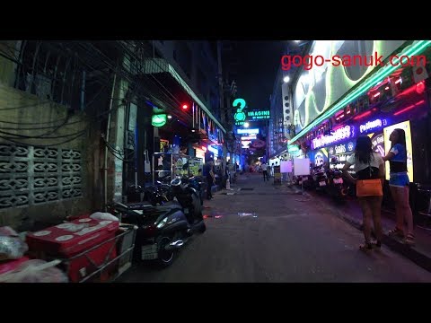 Walking Street, Soi 14, Soi 15, and Soi BJ-Walk around Pattaya