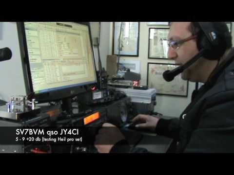 SV7BVM qso JY4CI (testing Heil pro set)