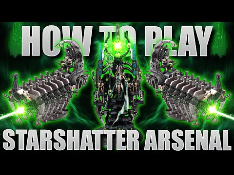How to play THE NEW Necrons Starshatter Arsenal Detachment