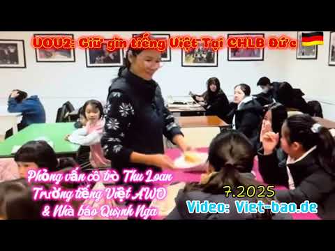 VOV2: Phỏng vấn cô trò trường tiếng việt AWO & TBT Viet-bao.de