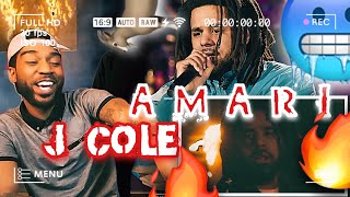 HE DA GOAT!!! J. Cole - a m a r i (Official Music Video)
