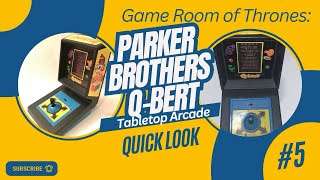Quick Look - Parker Brothers Q-Bert Tabletop Arcade Review and Demonstration #arcade #handheld   