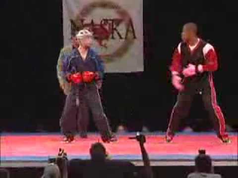 Dejuan Brown vs Hamed Firouzi 2007 Diamond Nationals Karate Tournament