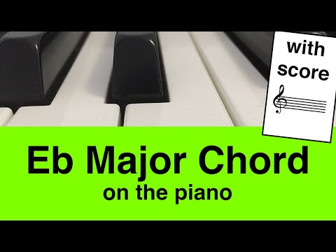 Learn To Play Eb Major Chord On Piano: Easy Tutorial For Beginners | Music Simply Understood