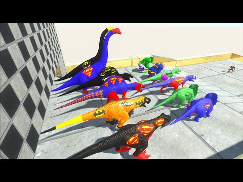 Hunting found Jurassic world evolution Team Dinosaurs Superhero - Dinosaurs Champions Speed Race