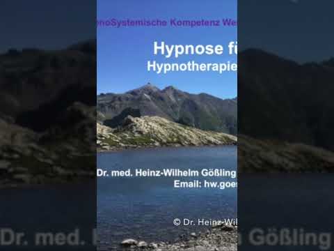 Dr. Heinz-Wilhelm Gößling: Seminar Hypnose für Aufgeweckt - Präsent in Eichstätt 6.-7. März