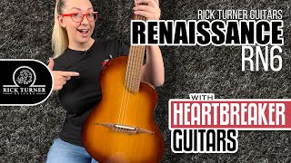 Video thumbnail for Rick Turner Renaissance RN6 Guitar with Cedar over Mahogany by Heartbreaker Guitars