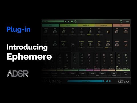 Ephemere - Glitch Percussion Synthesizer