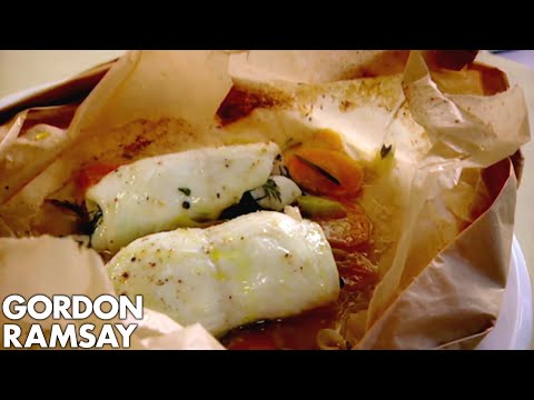 Lemon Sole en Papillote | Gordon Ramsay