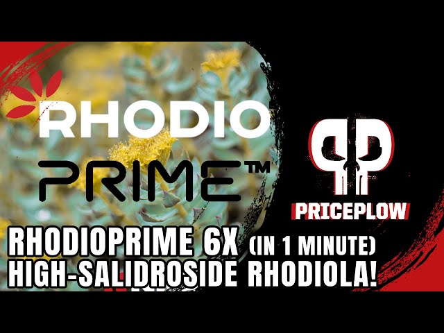 RhodioPrime 6X: High SALIDROSIDE Rhodiola from NNB Nutrition
