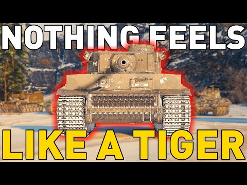 Nothing feels like a TIGER in World of Tanks!