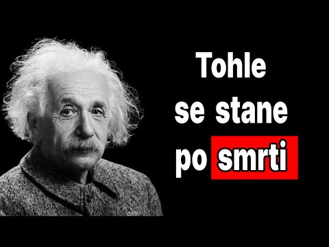 Zakázaný rozhovor s Einsteinem o životě po smrti