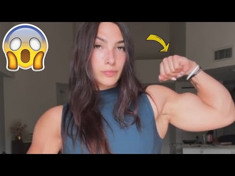 Professional and amateur fitness girls showing off their biceps!