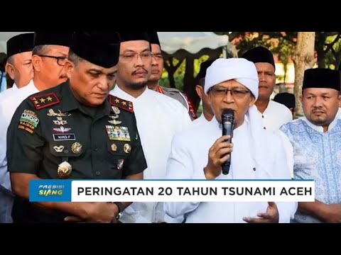 REFLEKSI 20 TAHUN TSUNAMI, KAPOLDA ACEH BERSAMA FORKOPIMDA ZIARAH DI KUBURAN MASSAL ULEE LHEUE