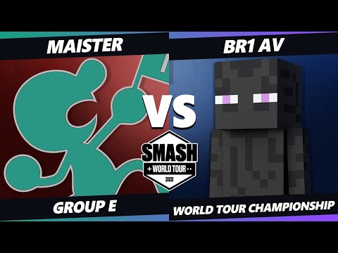 SWT Championship Group E - Maister (Game & Watch) Vs. Br1 AV (Steve) SSBU Ultimate Tournament