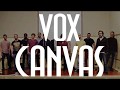 Vox Canvas 2018 - on the concert stage launching our album (after a pre-dress rehearsal) 