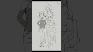 【イラストメイキング】初期まーれ3周年【あにまーれ】