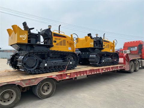 china miniest NIVO bulldozer for working show