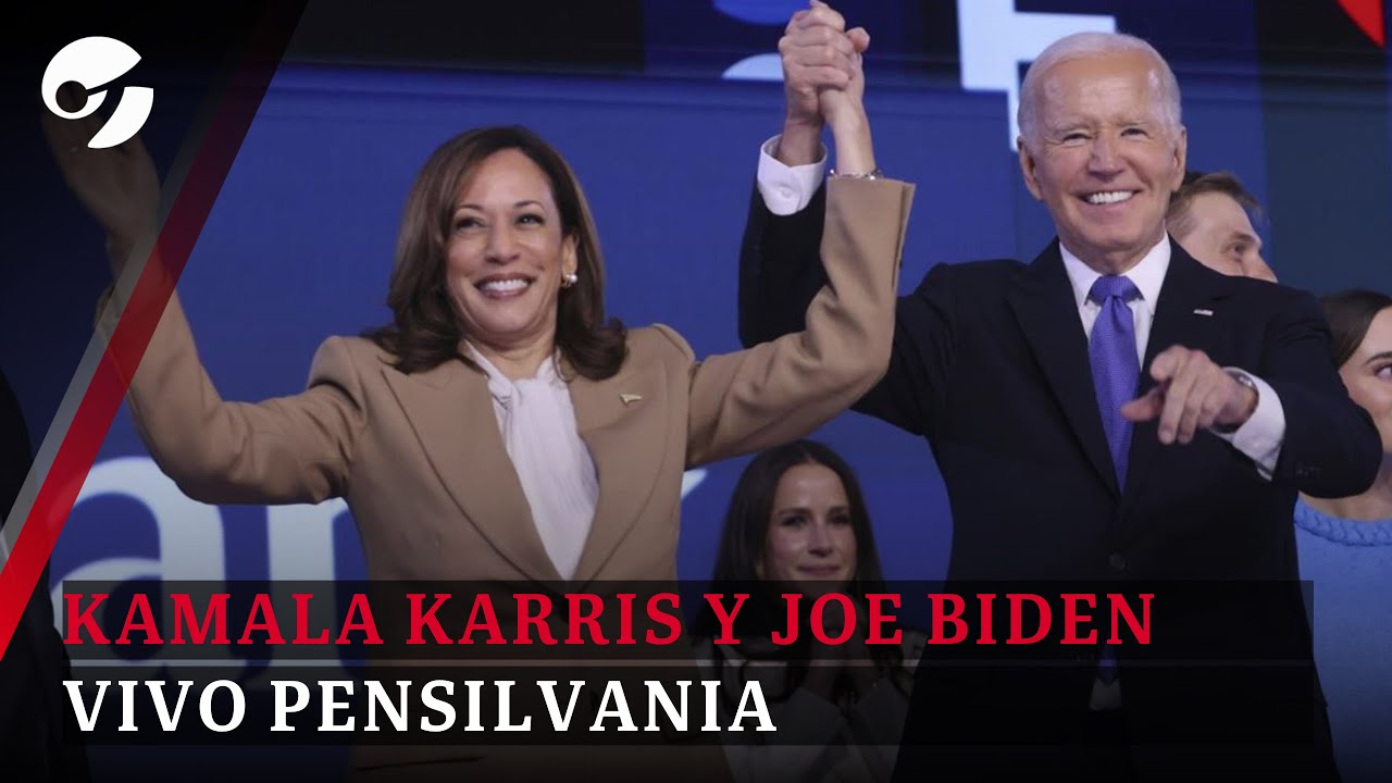 EN VIVO: KAMALA HARRIS habla en Pensilvania junto a JOE BIDEN #laborday