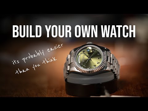BUILD YOUR OWN Automatic watch with a DAY DATE complication!