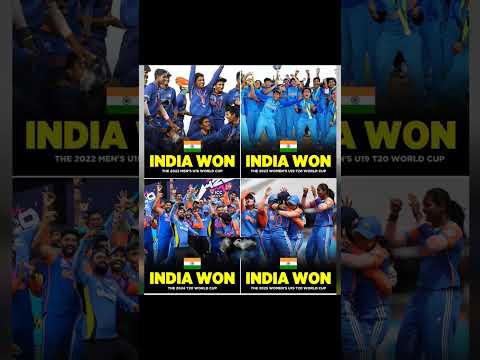 India won the 2025 women's U-19 T20 World Cup #shorts #cricket #ytshorts #youtubeshorts #ipl