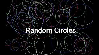 Create random circles in turbo C (graphics)