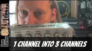 Video thumbnail for Blackstar HT Dual Pedal - Turn your one channel amp into 3 channels by Dave Barlow