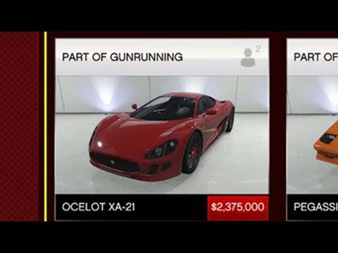 GTA 5 ONLINE: "GUN RUNNING" DLC - NEW 'OCELOT XA-21" OUT NOW! (GTA V)