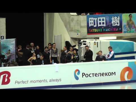 CoR 2013 Pairs SP group 1 before warm up