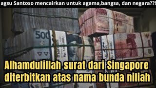 Download lagu Thank God, the letter from Singapore has been issued in Bunda Nilia's name mp3