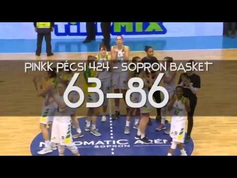 2018.03.09. PINKK Pécsi 424 - Sopron Basket, összefoglaló