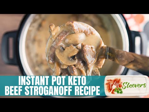 BEST Instant Pot Keto Beef Stroganoff Recipe | Low Carb