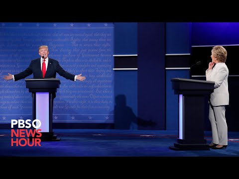 Presidential Debate 2016 Trump vs Clinton 3