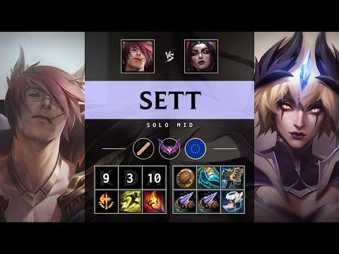 Sett Mid vs LeBlanc - EUW Master Patch 25.13