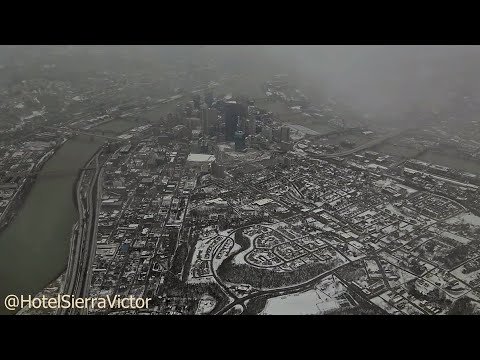 Landing in Pittsburgh (PIT) 21 February 2025