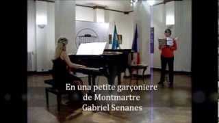 ULTRAMAR Ensamble. En Una Petite Garconiere de Montmartre. Gabriel Senanes