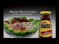 Betty Crocker Bac Os Bacon Flavored Chips Vintage TV Commercial 1989 Couple Eating Salad