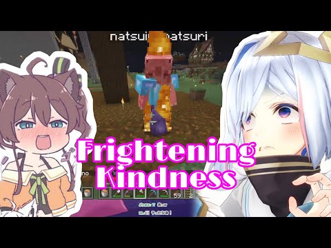 Hololive Cut - Natsuiro Matsuri Use Kindness To Traumatized Kanata | Minecraft [Hololive/Eng Sub]