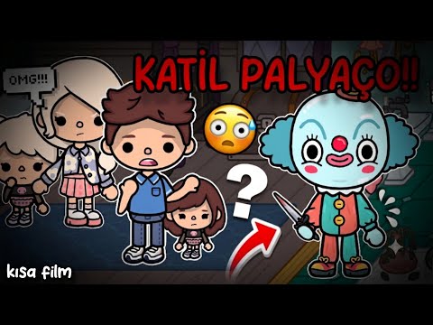 KATİL PALYAÇO..🔪🩸 (kısa film) / Toca Life World Türkçe / Justin Toca