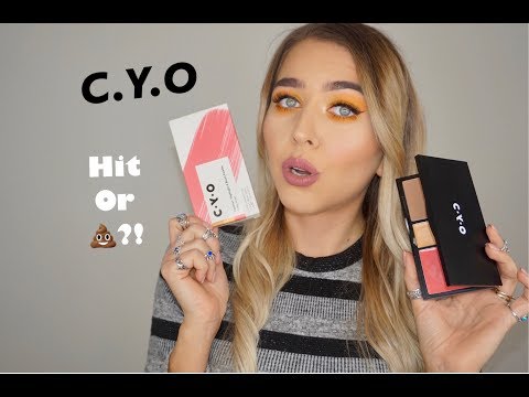 C.Y.O Hit or SH*T? | Contour, Highlight & Blush Palette | Review