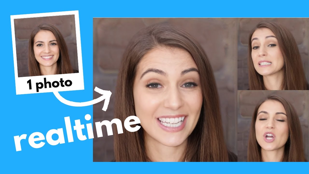 Microsoft's New REALTIME AI Face Animator - Make Anyone Say Anything