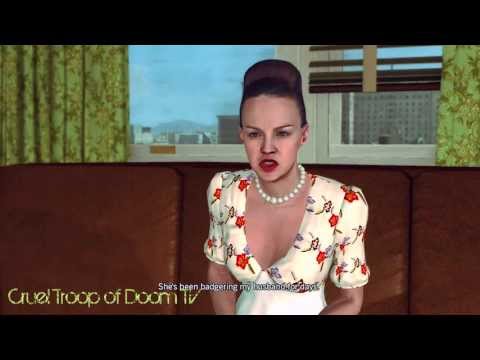 L.A. Noire: Perfect Interrogation - Gloria Bishop at their Apartment [A Fallen Idol Case]
