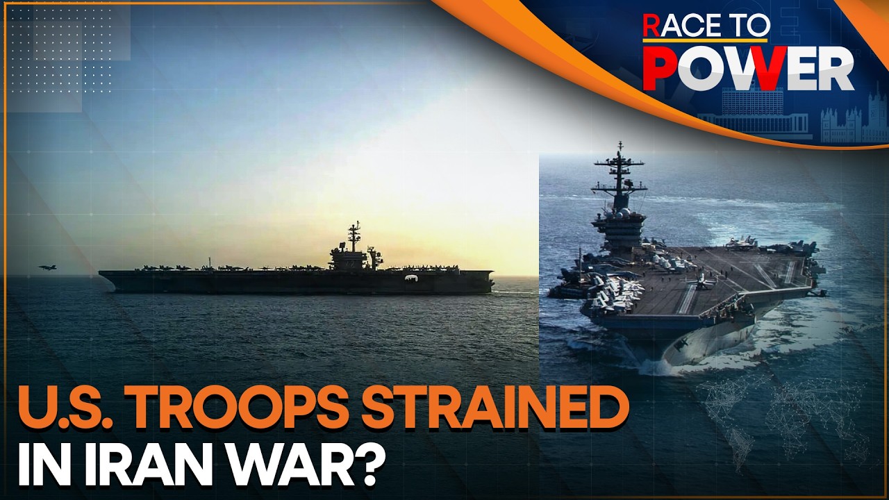 Conditions Of Sailors Aboard USS Abraham Lincoln Sparks Debate | Race To Power | WION News