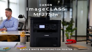 Canon MF273dw: Black & White Multifunction Laser Printer