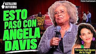 Detrás de la conferencia de Angela Davis en la UNAM: tensiones, protestas y fallas organizativas